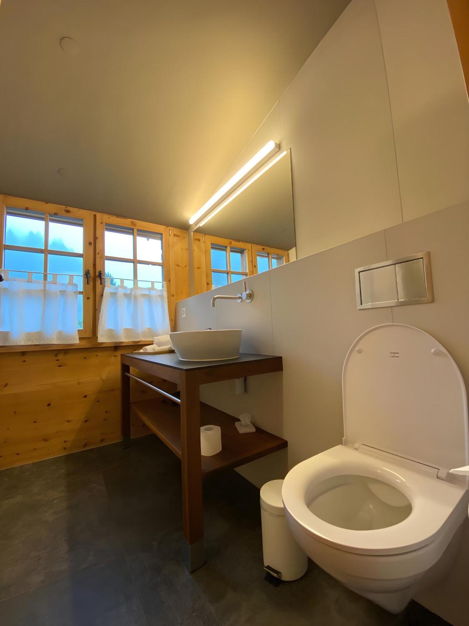 Alpengasthof Crusch Alba Ed Alvetern, S-Charl Скуол Екстериор снимка